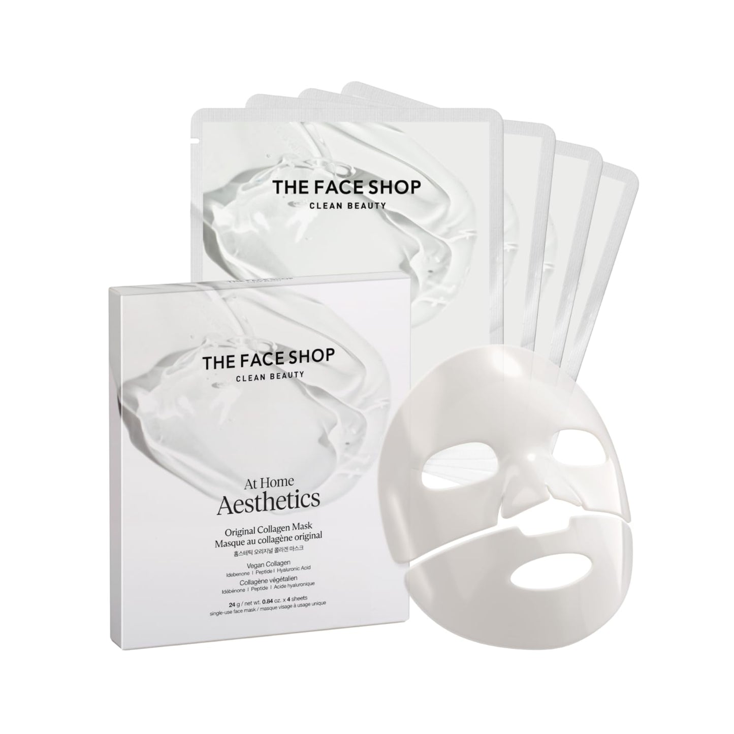 At Home Aesthetics Original Collagen Mask 4ea