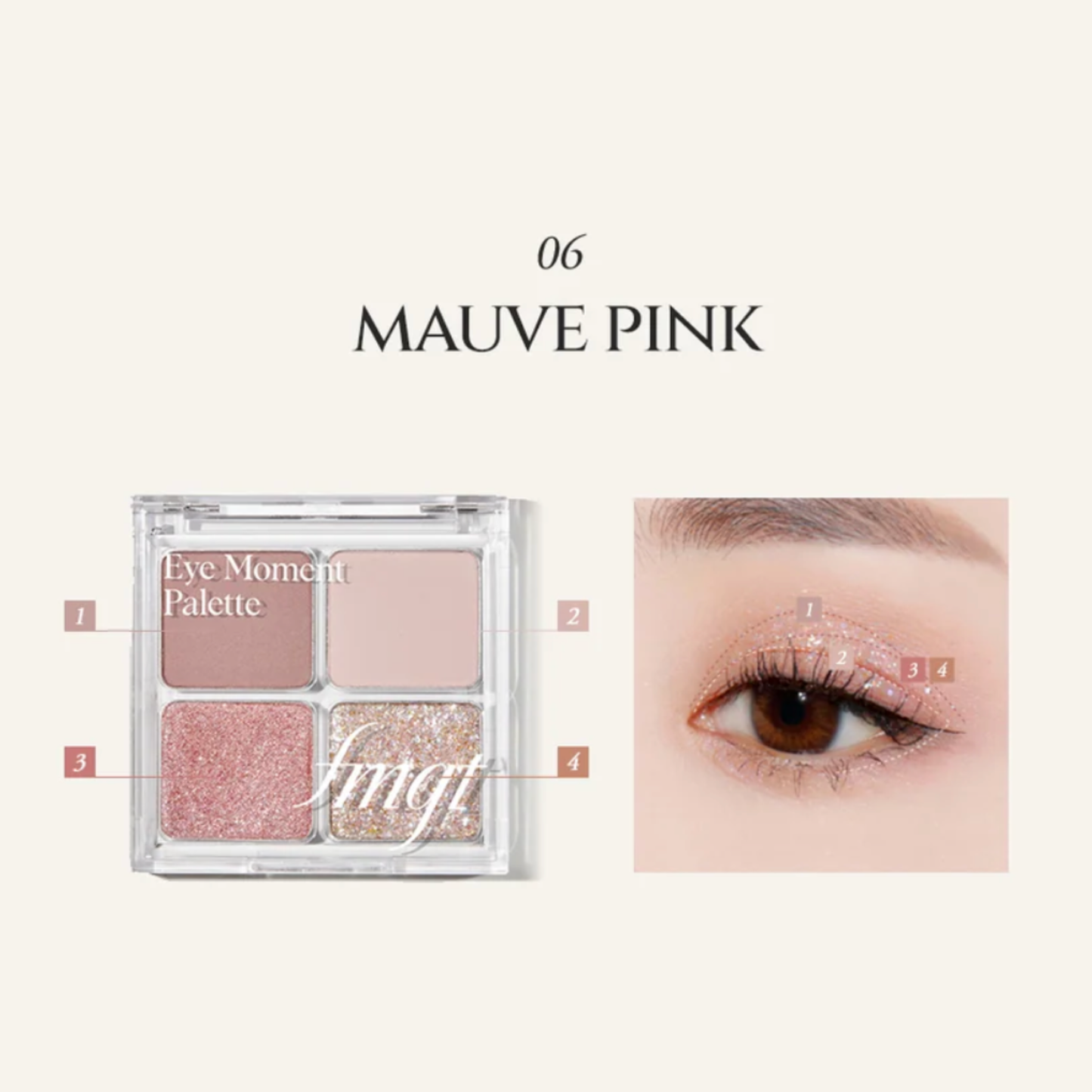 Eye Moment Palette 06 Mauve Pink