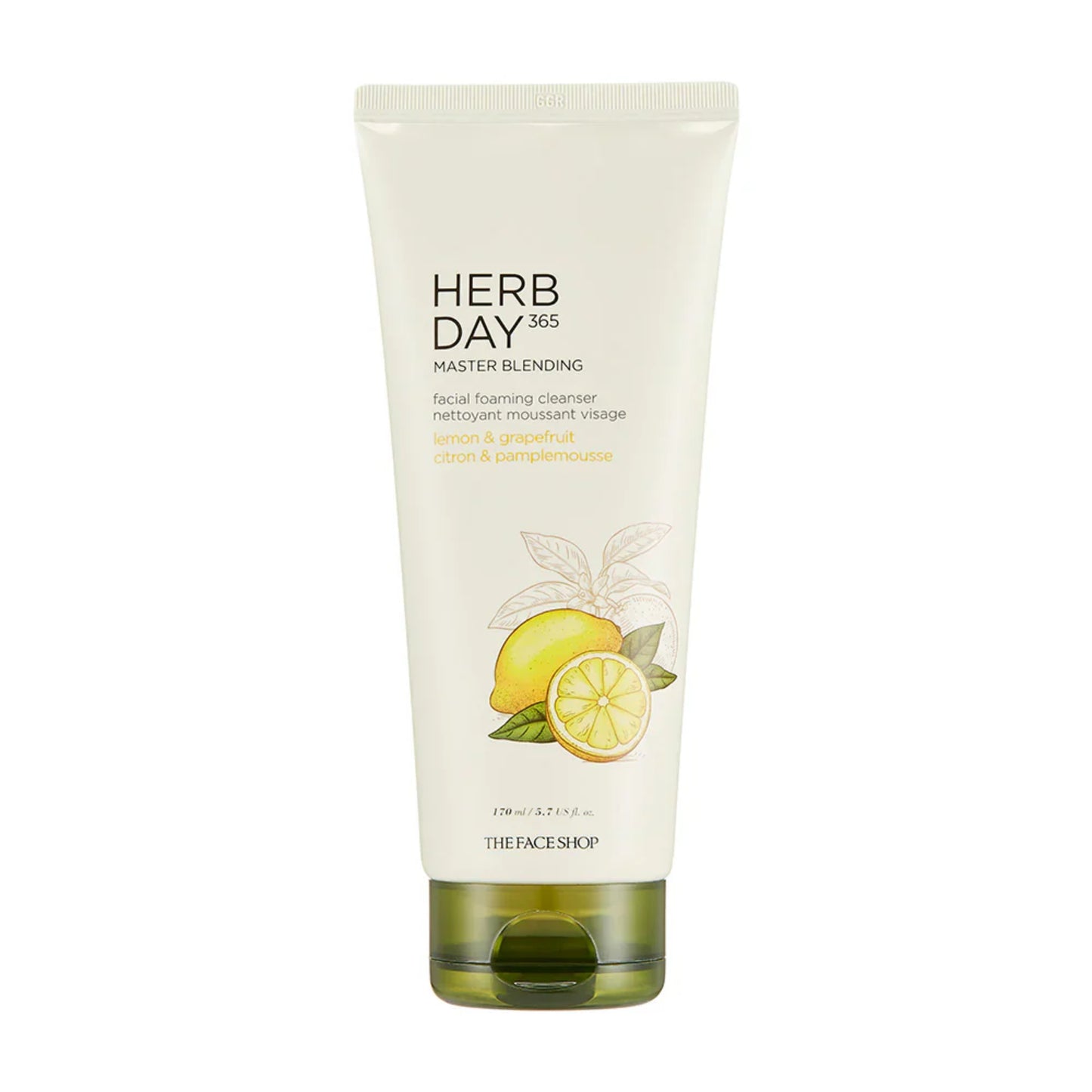 Herb Day 365 Master Blending Facial Foaming Cleanser Lemon & Grapefruit
